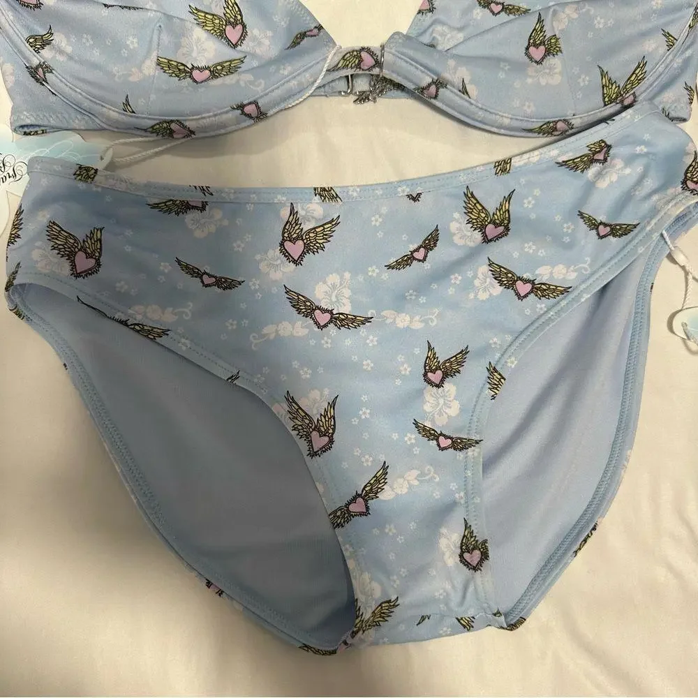 FRANKIES BIKINIS Estella Butterfly Bikini Top and Bottoms